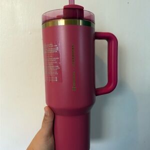 Starbucks Pink Stanley Stainless Steel Tumbler